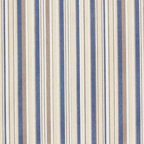 tessuto per tende da sole righe sottili – beige/colore blu jeans, 