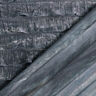 Jersey arricciato batik a righe orizzontali – grigio chiaro,  thumbnail number 4