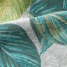 tessuto arredo tessuti canvas Foglie di ficus  – abete blu/grigio,  thumbnail number 2