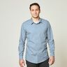 tessuto in cotone Quadro vichy 0,5 cm – colore blu jeans/bianco,  thumbnail number 8