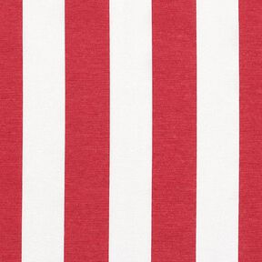 tessuto arredo tessuti canvas strisce – rosso/bianco, 