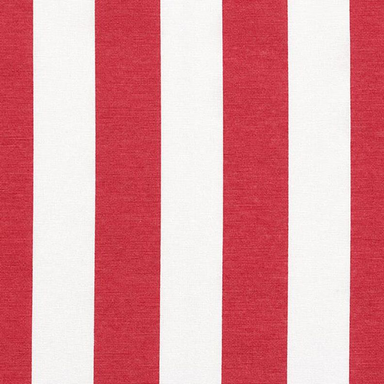 tessuto arredo tessuti canvas strisce – rosso/bianco,  image number 1