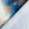 French terry, felpa estiva Fiocchi di neve Via Lattea | Glitzerpüppi – indaco/oro anticato,  thumbnail number 4