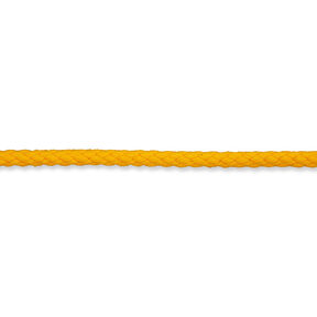 Cordoncino in cotone [Ø 5 mm] – giallo sole, 