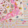 jersey di cotone Righe di pastello – bianco lana/violetto pastello,  thumbnail number 5