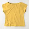 jersey di cotone medio tinta unita – giallo sole,  thumbnail number 8