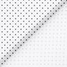 popeline di cotone piccoli pois – bianco/nero,  thumbnail number 6
