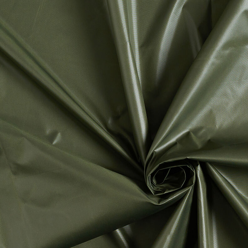 tessuto idrorepellente per giacche ultraleggero – verde oliva,  image number 1