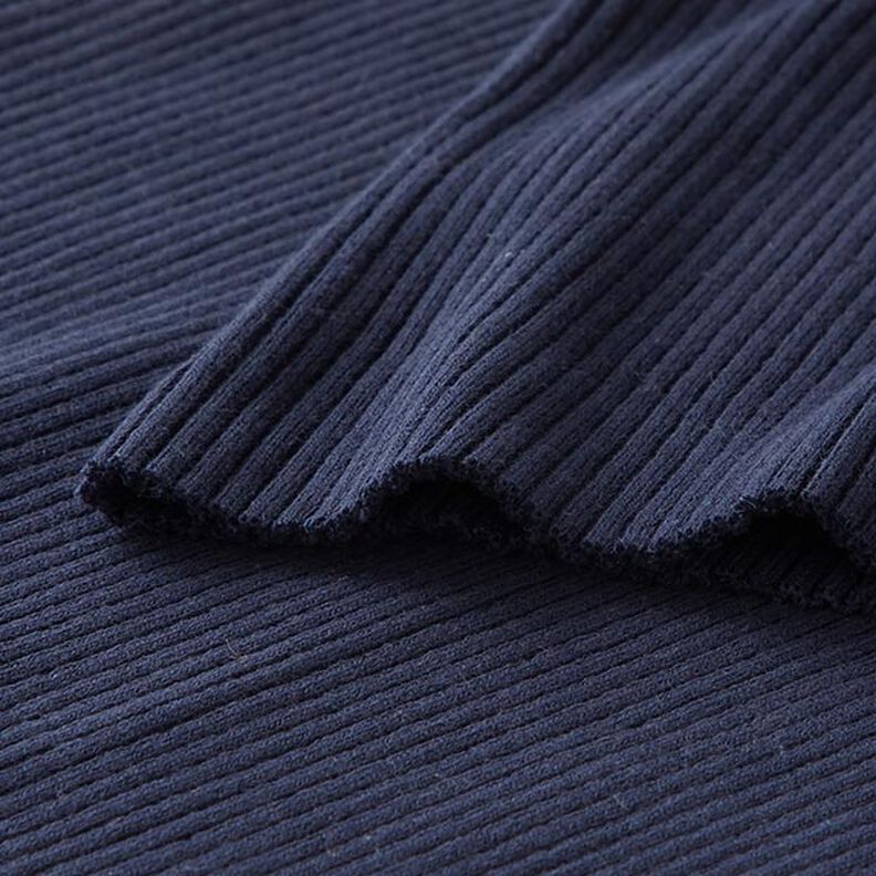 tessuto per polsini giacche, Heavy Hipster Cuff – blu marino,  image number 2