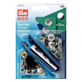 bottoni a pressione sport mini [Ø 13 mm] - argent metallica| Prym, 