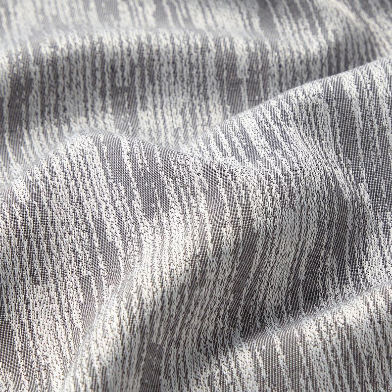 tessuto arredo Jacquard Tessuto astratto riciclato – grigio, image number 2