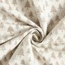 tessuto arredo Jacquard Abeti luccicanti – beige/argento,  thumbnail number 3