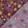 tessuto in cotone popeline Mix di stelle – rosso Bordeaux/oro,  thumbnail number 4