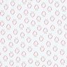 jersey di cotone fragole stilizzate – bianco/rosa,  thumbnail number 1