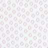 jersey di cotone fragole stilizzate – bianco/rosa,  thumbnail number 1