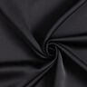 Satin di poliestere in tinta unita – nero,  thumbnail number 1