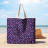 cotone rivestito Leopardo astratto | Poppy Fabrics – blu notte/pink,  thumbnail number 5