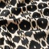 Tessuto per costumi da bagno con stampa leopardata astratta – nero/anacardo,  thumbnail number 2