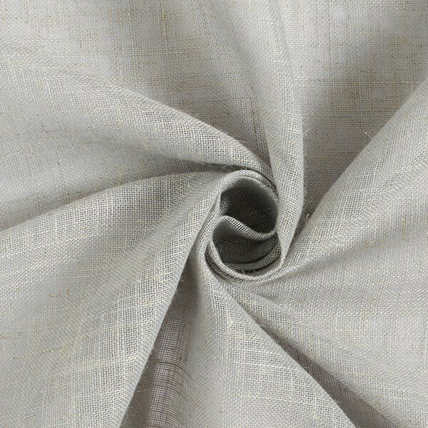 tessuto per tende, voile effetto lino 300 cm – grigio chiaro,  image number 1