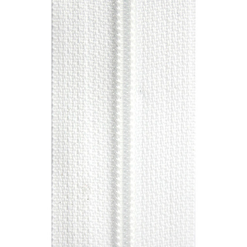 cerniera lampo senza fine [5 mm] plastica | Prym – bianco,  image number 1