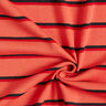 Jersey a costine con righe larghe – corallo,  thumbnail number 3