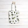 tessuto arredo panama Olive – bianco/nero,  thumbnail number 8