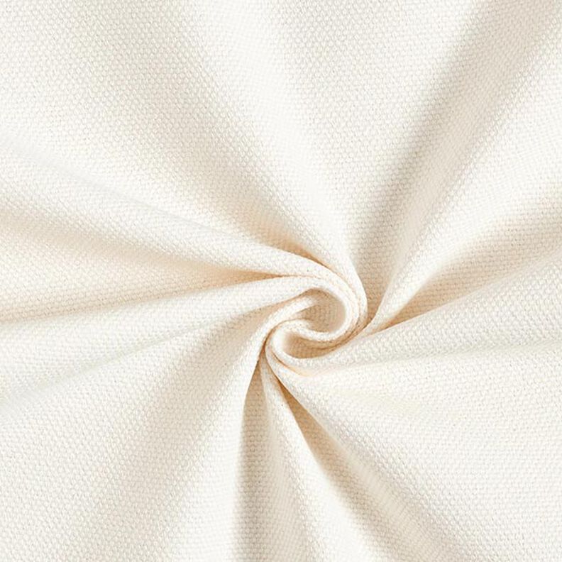 tessuto arredo panama Struttura classica – bianco lana,  image number 1