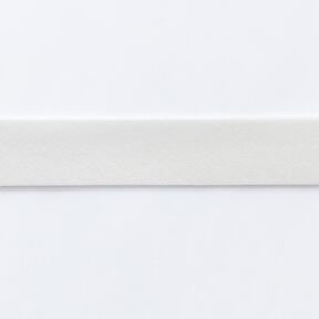 Nastro in sbieco Cotone bio [20 mm] – grigio argento, 