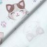 jersey di cotone Dolci gatti e zampe | Glitzerpüppi – bianco,  thumbnail number 4
