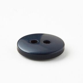 Bottone tondo a 2 fori [Ø 11 mm] – blu notte, 