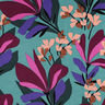 tessuto in viscosa stretch Spring Garden | Nerida Hansen – azzurro/rosso Bordeaux,  thumbnail number 1