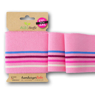 GOTS tessuto in maglia per bordi e polsini CUFF ME COLLEGE [ 140 cm | 7,5 cm ] | Albstoffe, 