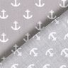 popeline Ancore – grigio,  thumbnail number 4