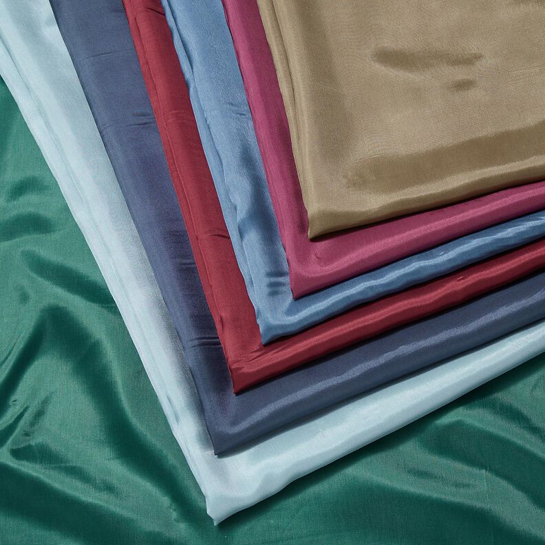 Fodera in acetato tinta unita – colore blu jeans,  image number 4