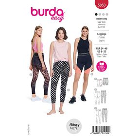 ghette | Burda 5850 | 34-48, 