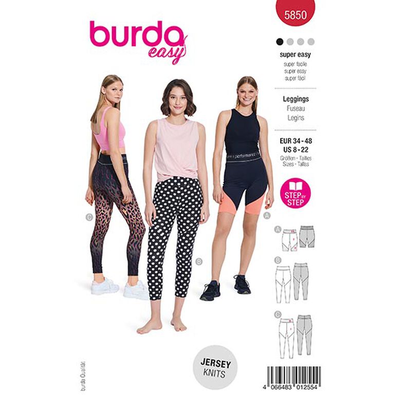 ghette | Burda 5850 | 34-48,  image number 1