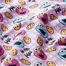 popeline di cotone Tessuto oggetto di licenza Cookie Monster ed Elmo | Sesame Workshop – bianco,  thumbnail number 2