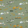 popeline di cotone Animali di fattoria | Poppy Fabrics – pino,  thumbnail number 1