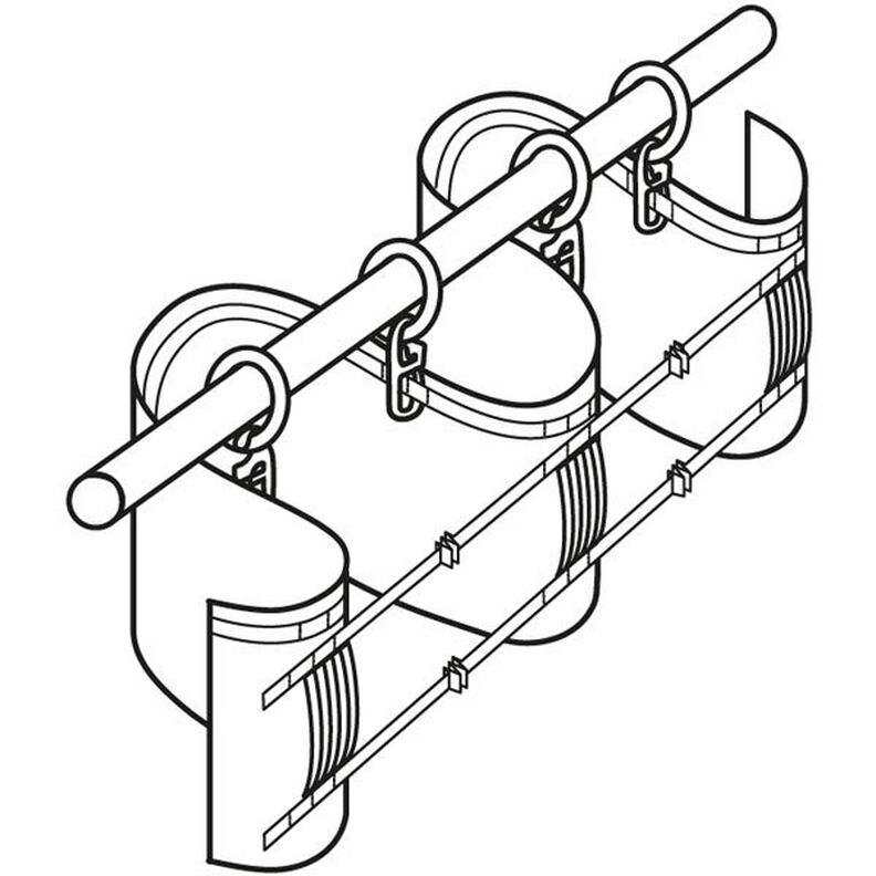 Nastro ondulato, 100 mm – trasparente | Gerster,  image number 7