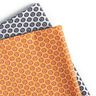 Cretonne di cotone Motivo ornamentale a mattonelle – arancione,  thumbnail number 5
