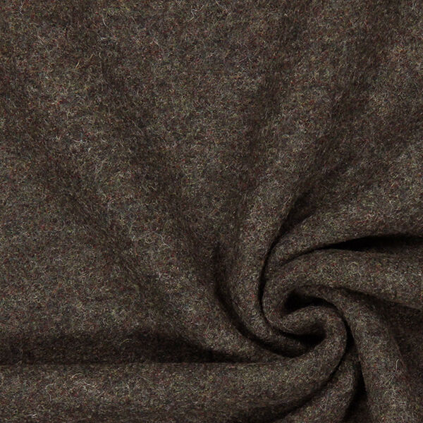 loden follato in lana – verde oliva scuro, image number 1