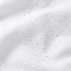 Batista di cotone Dobby – bianco, 