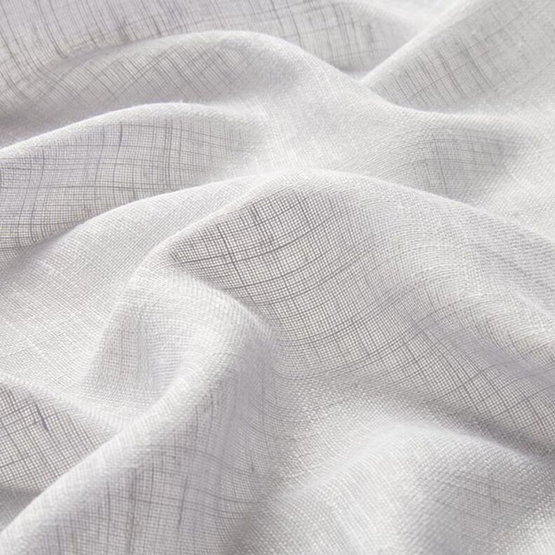 tessuto per tende, voile effetto lino 300 cm – grigio argento,  image number 2
