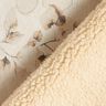 Velluto elasticizzato con rovescio in Sherpa e delicati fiori | Katia Fabrics – naturale,  thumbnail number 5