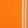 French terry, felpa estiva Tessuto con bordura essere operaio edile un giorno – arancio,  thumbnail number 1