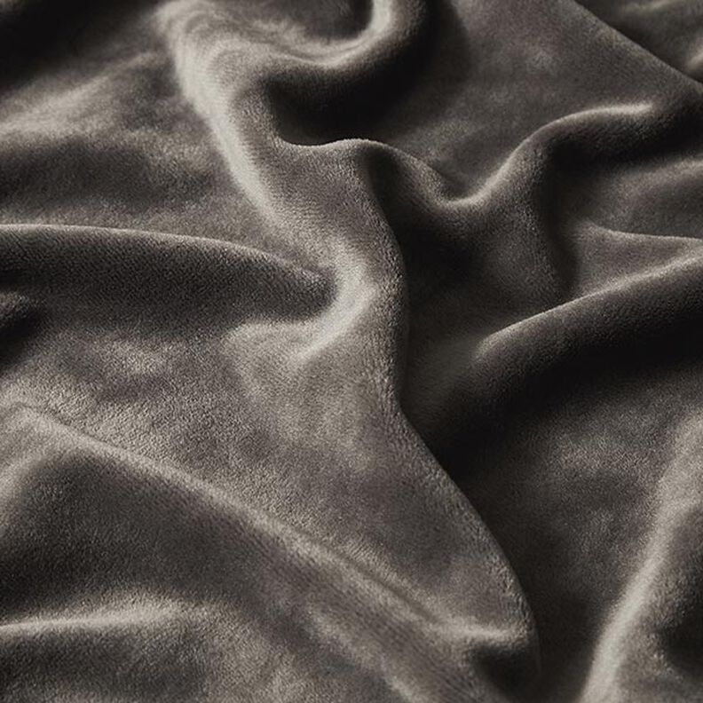 Velluto stretch vellutino nicki – grigio,  image number 2