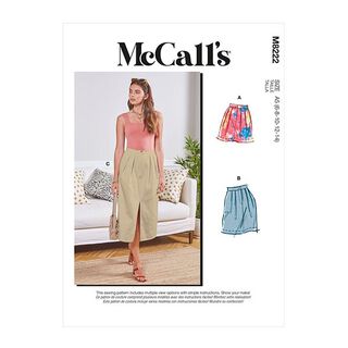 gonna a tubino, McCall´s 8222 | 32-40, 