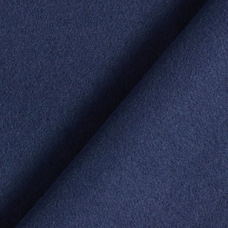 Tessuto per cappotti in poliestere riciclato – blu marino,  image number 3