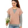 FRAU ULLI - gilet corto in maglia con scollo a V, Studio Schnittreif | XS - XXL,  thumbnail number 7
