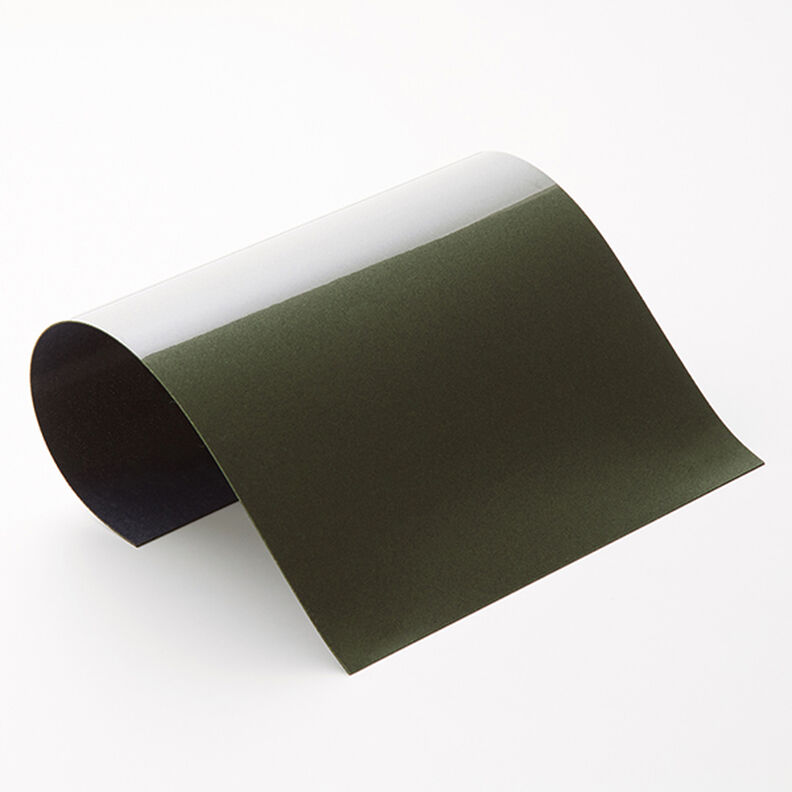 pellicola flocccata termotrasferibile Din A4 – verde oliva,  image number 1